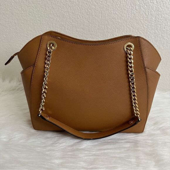 Michael Kors Jet Set Saffiano Leather Shoulder Bag with Wallet - Picture 10 of 14